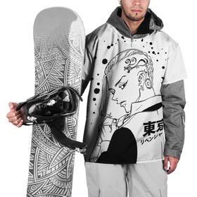 Накидка на куртку 3D с принтом Токийские мстители, Дракен в Санкт-Петербурге, 100% полиэстер |  | tokyo gang | tokyo revengers | аниме | банда | дракен | майки | манга | токийские мстители | тосва