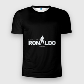 Мужская футболка 3D Slim с принтом Cristiano Ronaldo Black Theme в Тюмени, 100% полиэстер с улучшенными характеристиками | приталенный силуэт, круглая горловина, широкие плечи, сужается к линии бедра | cr7 | cristiano ronaldo | англия | апл | кригтиану | криштиану ронадлу | манчестер юнайтед | мю | премьер лига | роналду | футбол