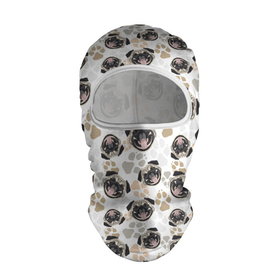 Балаклава 3D с принтом Собака Мопс (Pug) в Екатеринбурге, 100% полиэстер, ткань с особыми свойствами — Activecool | плотность 150–180 г/м2; хорошо тянется, но при этом сохраняет форму. Закрывает шею, вокруг отверстия для глаз кайма. Единый размер | bulldog | pug | pug dog | pug puppies | бульдог | год собаки | друг человека | дружные мопсы | дядя мопс | животное | зверь | кинолог | мопс | пёс | порода собак | собака боксёр | собака мопс | собаковод | четвероногий