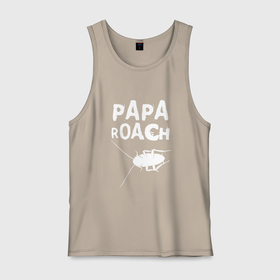 Мужская майка хлопок с принтом Papa roach | Таракан в Петрозаводске, 100% хлопок |  | papa roach | альтернативный метал | альтернативный рок | нюметал | папа роч | рэпметал | таракан | хардрок