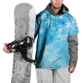 Накидка на куртку 3D с принтом Холодок в Белгороде, 100% полиэстер |  | Тематика изображения на принте: зима | мороз | новый год | снег | снежинки | холод | холодок