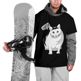 Накидка на куртку 3D с принтом КОТ БЕНДЕР (МЕМ) в Тюмени, 100% полиэстер |  | Тематика изображения на принте: bender | cat | meme | memes | meow | бендер | кот | кошка | мем | мемы | мяй | толстый