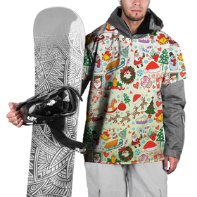 Накидка на куртку 3D с принтом Самый новогодний принт в Новосибирске, 100% полиэстер |  | Тематика изображения на принте: 2022 | веселенький | градиент | дед мороз | декабрь | для семьи | зима | новогодний принт | новый год | подарок | праздники | рождество | санки | снежинка | узор | универсальный | шаблон | январь