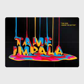 Магнитный плакат 3Х2 с принтом Тайм импала в Курске, Полимерный материал с магнитным слоем | 6 деталей размером 9*9 см | alternative | metall | music | rock | tame impala | альтернатива | металл | музыка | рок | тэйм импала