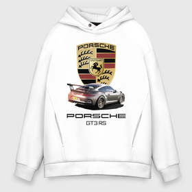Мужское худи Oversize хлопок с принтом Porsche GT 3 RS Motorsport в Кировске, френч-терри — 70% хлопок, 30% полиэстер. Мягкий теплый начес внутри —100% хлопок | боковые карманы, эластичные манжеты и нижняя кромка, капюшон на магнитной кнопке | car | germany | motorsport | porsche | power | prestige | автомобиль | автоспорт | германия | мощь | порше | престиж
