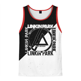 Мужская майка 3D с принтом A Decade Underground   Linkin Park в Курске, 100% полиэстер | круглая горловина, приталенный силуэт, длина до линии бедра. Пройма и горловина окантованы тонкой бейкой | chester bennington | linkin park | linking | lp | rock | альтернативный | ленкин | линкин парк | линкинпарк | лп | майк | метал | музыкант | ню | нюметал | певец | рок группа | рэп | честер беннингтон | шинода | электроник