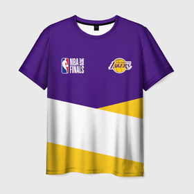 Мужская футболка 3D с принтом Los Angeles Lakers, Лос Анджелес Лейкерс в Тюмени, 100% полиэфир | прямой крой, круглый вырез горловины, длина до линии бедер | Тематика изображения на принте: lakers | los angeles | los angeles lakers | nba | анджелес | баскетбол | лейкерс | лос | лосанджелес | лосанджелес лейкерс | нба