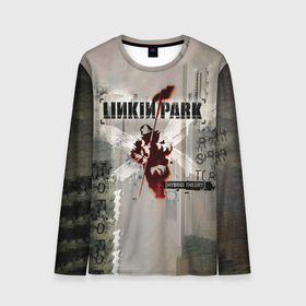 Мужской лонгслив 3D с принтом Hybrid Theory (Live Around The World)   Linkin Park в Кировске, 100% полиэстер | длинные рукава, круглый вырез горловины, полуприлегающий силуэт | chester bennington | linkin park | linking | lp | rock | альтернативный | ленкин | линкин парк | линкинпарк | лп | майк | метал | музыкант | ню | нюметал | певец | рок группа | рэп | честер беннингтон | шинода | электроник