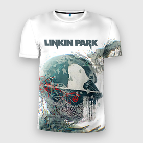 Мужская футболка 3D Slim с принтом Underground 12   Linkin Park в Петрозаводске, 100% полиэстер с улучшенными характеристиками | приталенный силуэт, круглая горловина, широкие плечи, сужается к линии бедра | chester bennington | linkin park | linking | lp | rock | альтернативный | ленкин | линкин парк | линкинпарк | лп | майк | метал | музыкант | ню | нюметал | певец | рок группа | рэп | честер беннингтон | шинода | электроник
