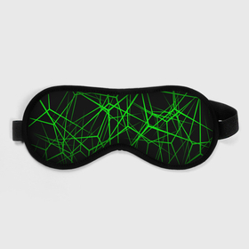 Маска для сна 3D с принтом ЯДОВИТЫЕ ЛИНИИ | ЗЕЛЕНЫЙ | ГЕОМЕТРИЯ в Санкт-Петербурге, внешний слой — 100% полиэфир, внутренний слой — 100% хлопок, между ними — поролон |  | green | neon | геометрия | зеленый | неон | неоновый | хаос | ядовитые линии | ядовитый