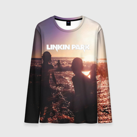 Мужской лонгслив 3D с принтом Linkin Park   One More Light в Курске, 100% полиэстер | длинные рукава, круглый вырез горловины, полуприлегающий силуэт | Тематика изображения на принте: chester bennington | linkin park | linking | lp | rock | альтернативный | ленкин | линкин парк | линкинпарк | лп | майк | метал | музыкант | ню | нюметал | певец | рок группа | рэп | честер беннингтон | шинода | электроник