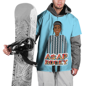 Накидка на куртку 3D с принтом Asap 8bit в Кировске, 100% полиэстер |  | Тематика изображения на принте: asap rocky | hip hop | rap | rep | асап роки | исполнители | исполнитель | музыка | реп
