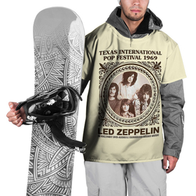 Накидка на куртку 3D с принтом Led Zeppelin   Texas International Pop Festival 1969 , 100% полиэстер |  | led | led zep | led zeppelin | ledzep | lz | zoso | альбом | джимми пейдж | джон генри бонэм | джон пол джонс | зосо | лед зепелен | лед зеппелин | ледзепелен | ледзеппелин | роберт плант | рок группа