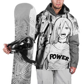 Накидка на куртку 3D с принтом Power   Chainsaw Man в Екатеринбурге, 100% полиэстер |  | anime girl | chainsaw man | chainsawman | power | аниме | бензопила | девушки аниме | демон крови | манга | охотник на демонов | пауэр | человекбензопила