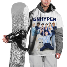 Накидка на куртку 3D с принтом ENHYPEN (Хисын, Джейк, Джей, Сонхун, Сону, Чонвон, Ни Ки) , 100% полиэстер |  | border day one | carnival | en | enhaipeun | enhypen | kpop | группа | джей | джейк | к поп | музыка | ники | сону | сонхун | хисын | чонвон