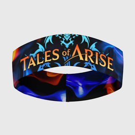 Повязка на голову 3D с принтом Tales of Arise в Белгороде,  |  | alphen | dahna | rena | shionne | tales | tales of arise | алфен | игры | шион