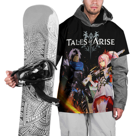Накидка на куртку 3D с принтом Tales of Arise, Алфен и Шион в Белгороде, 100% полиэстер |  | alphen | dahna | rena | shionne | tales | tales of arise | алфен | игры | шион