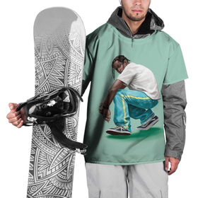 Накидка на куртку 3D с принтом Мятный АСАП , 100% полиэстер |  | Тематика изображения на принте: asap rocky | hip hop | rap | rep | асап роки | исполнители | исполнитель | музыка | реп