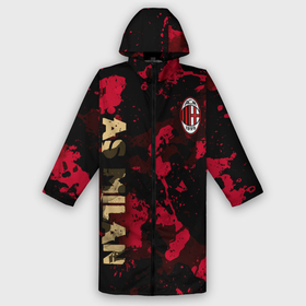 Дождевик унисекс 3D МИЛАН КРАСНО ЧЕРНЫЙ: в городе Новоалтайск, | | ac milan | champions | football | milan | soccer | милан | футбол