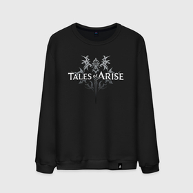 Мужской свитшот хлопок с принтом Tales of Arise лого в Белгороде, 100% хлопок |  | alphen | dahna | rena | shionne | tales | tales of arise | алфен | игры | шион