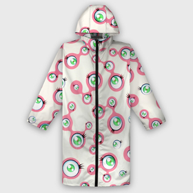 Дождевик унисекс 3D с принтом Такаси Мураками, Jellyfish Eyes в Ухте,  |  | jellyfish eyes | kaikai kiki | pop art | superflat | takashi murakami | арт | глаза | дизайн | исскуство | супефлэт | такаси мураками | художник