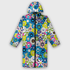 Дождевик унисекс 3D с принтом Takashi Murakami Улыбающиеся цветы в Рязани,  |  | Тематика изображения на принте: japan | pop art | smile | summer | takashi murakami | арт | детские рисунки | искусство | красочный | лето | поляна | поп арт | разноцветные цветы | ромашки | смайл | такаси мураками | такаши мураками | узор | улыбки
