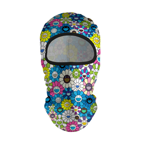 Балаклава 3D с принтом Takashi Murakami Улыбающиеся цветы , 100% полиэстер, ткань с особыми свойствами — Activecool | плотность 150–180 г/м2; хорошо тянется, но при этом сохраняет форму. Закрывает шею, вокруг отверстия для глаз кайма. Единый размер | Тематика изображения на принте: japan | pop art | smile | summer | takashi murakami | арт | детские рисунки | искусство | красочный | лето | поляна | поп арт | разноцветные цветы | ромашки | смайл | такаси мураками | такаши мураками | узор | улыбки