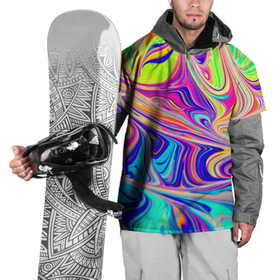 Накидка на куртку 3D с принтом Аномально яркие цветные разводы в Курске, 100% полиэстер |  | кислотные цвета | маслянная плёнка | обстакция | разводы iphone | цветные разводы | ядовитые цвета | яркие цвета