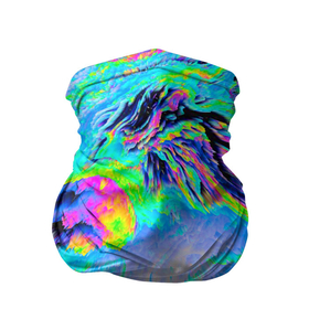 Бандана-труба 3D с принтом ААА+ яркий узор в Петрозаводске, 100% полиэстер, ткань с особыми свойствами — Activecool | плотность 150‒180 г/м2; хорошо тянется, но сохраняет форму | абстракция | дерзкие цвета | кислотные цвета | яркие цвета | яркий узор