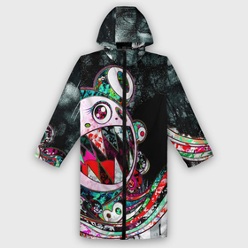 Дождевик унисекс 3D с принтом Такаши Мураками художник в Ухте,  |  | murakami | takashi murakami | иллюстрация | работа художника | такаси мураками | такаши мураками | художник