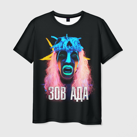 Мужская футболка 3D с принтом ЗОВ АДА , 100% полиэфир | прямой крой, круглый вырез горловины, длина до линии бедер | hellbound | дорама | зов ада | корейский сериал | сериал | фильм | хоррор