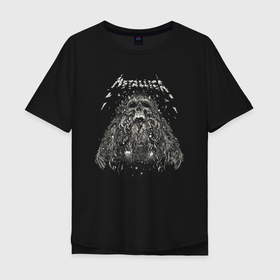 Мужская футболка хлопок Oversize с принтом Metallica   legend group в Кировске, 100% хлопок | свободный крой, круглый ворот, “спинка” длиннее передней части | group | hard rock | legend | los angeles | metallica | skull | thrash metal | usa | группа | легенда | лос  анджелес | металлика | сша | трэшметал | тяжёлый рок | череп