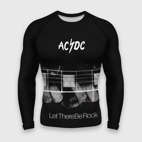 Мужской рашгард 3D с принтом Let There Be Rock  AC DC в Новосибирске,  |  | ac dc | acdc | angus young | австралийская | альбом | ангус янг | ас дс | асдс | блюз | крис слэйд | метал | молния | музыка | певец | рок группа | рокнролл | стиви янг | хард | хардрок | эксл роуз