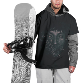 Накидка на куртку 3D с принтом Getslower в Новосибирске, 100% полиэстер |  | alternative | bring me the horizon | metall | music | rock | альтернатива | бринг ми зэ харайзон | бринги | металл | музыка | рок