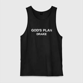 Мужская майка хлопок с принтом Gods Plane, Drake в городе Новоалтайск, 100% хлопок |  | Тематика изображения на принте: drake | gods plane | божий план | дрэйк | клип | минимализм | рэп | хип хоп