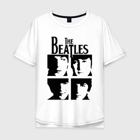 Мужская футболка хлопок Oversize с принтом The Beatles   legendary group в Курске, 100% хлопок | свободный крой, круглый ворот, “спинка” длиннее передней части | england | englang | george harrison | group | john lennon | legend | liverpool | paul mccartney | ringo starr | the beatles | англия | битлз | группа | джон леннон | джордж харрисон | легенда | ливерпуль | пол маккартни | ринго старр