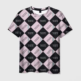 Мужская футболка 3D с принтом Digital scoreboard Squid game в Екатеринбурге, 100% полиэфир | прямой крой, круглый вырез горловины, длина до линии бедер | black | game | squid | игра | кальмар | квадрат | ромб | цифры | черный