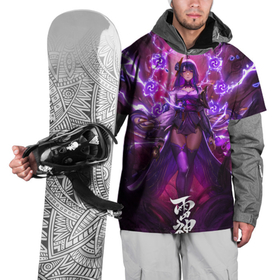 Накидка на куртку 3D с принтом Shogun raiden рассекающая молнию геншин в Екатеринбурге, 100% полиэстер |  | Тематика изображения на принте: genshin impact | raiden | shogun | shogun raiden | геншен | геншин импакт | райден | сегун | шогун | эмпакт