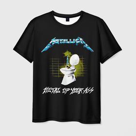 Мужская футболка 3D с принтом Kill Em All   Metallica в Новосибирске, 100% полиэфир | прямой крой, круглый вырез горловины, длина до линии бедер | hard | heavy | james hetfield | kirk hammett | lars ulrich | metallica | music | robert trujillo | rock band | thrash | thrashmetal | джеймс хэтфилд | кирк хэмметт | ларс ульрих | метал | металика | металлика | музыка | роберт трухильо | рок группа | трэш
