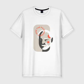 Мужская футболка хлопок Slim с принтом Логомем Дед Гарольд в Новосибирске, 92% хлопок, 8% лайкра | приталенный силуэт, круглый вырез ворота, длина до линии бедра, короткий рукав | Тематика изображения на принте: гарольд | гарольд скрывающий боль | дед гарольд | логомем | логотип | мем