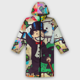 Дождевик унисекс 3D с принтом Alec Monopoly ART в городе Новоалтайск,  |  | алек монополи арт | баксы | бернарде мейдоффе | граффити | доллары | личный самолет | мужчина с усами | уличное искусство | художник алек