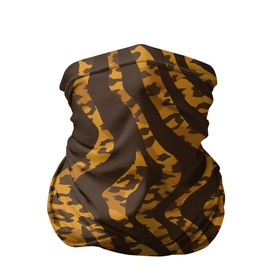 Бандана-труба 3D с принтом Шкура тигра леопарда гибрид в Курске, 100% полиэстер, ткань с особыми свойствами — Activecool | плотность 150‒180 г/м2; хорошо тянется, но сохраняет форму | Тематика изображения на принте: leopard | tiger | восточный тигр | гибрид | год тигра | кошка | леопард | тигр | тигренок | хищник