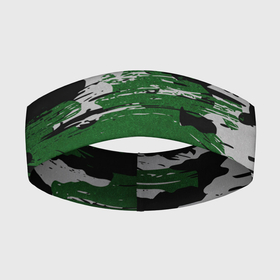 Повязка на голову 3D с принтом Green Paint Splash в Кировске,  |  | 23 февраля | абстракция | акварель | армия | военные | зеленая | зеленые | зеленый | камуфляж | краски | милитари | на каждый день | хаки