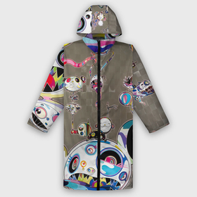 Дождевик унисекс 3D с принтом Takashi Murakami арт с языками в Рязани,  |  | Тематика изображения на принте: takashi murakami | арт | арт с языками | граффити | мураками | такаси | такаси мураками | токио | уличное граффити | языки | япония