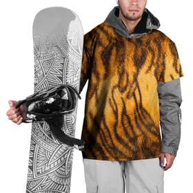 Накидка на куртку 3D с принтом Шкура тигра 2022 в Новосибирске, 100% полиэстер |  | Тематика изображения на принте: 2022 | год тигра | новый год | новый год 2022 | символ года | тигр | тигренок | тигрица | тигры