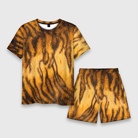 Мужской костюм с шортами 3D с принтом Шкура тигра 2022 в Санкт-Петербурге,  |  | 2022 | год тигра | новый год | новый год 2022 | символ года | тигр | тигренок | тигрица | тигры