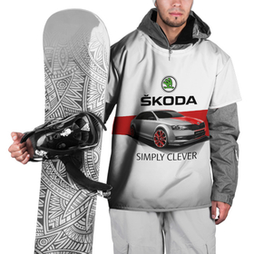 Накидка на куртку 3D с принтом Skoda Rapid Sport в Кировске, 100% полиэстер |  | Тематика изображения на принте: rapid | simply clever | skoda | автомобиль | машина | рапид | тачка | чехия | шкода