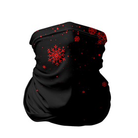 Бандана-труба 3D с принтом КРАСНО БЕЛЫЕ СНЕЖИНКИ НА ЧЁРНОМ ФОНЕ в Екатеринбурге, 100% полиэстер, ткань с особыми свойствами — Activecool | плотность 150‒180 г/м2; хорошо тянется, но сохраняет форму | Тематика изображения на принте: 2022 | beast | merry christmas | new year | red bow | santa hat | snow | tiger | winter | winter is coming | year of the tiger | год тигра | дед мороз | животные | звери | зверь | зима | зима 2022 | зима близко | новог | новогодни
