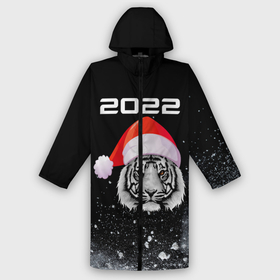 Дождевик унисекс 3D с принтом Новогодний тигр 2022. в городе Новоалтайск,  |  | 2022 | happy new year | merry christmas | год тигра | зима близко | нг | новогодний | новогодний тигр | новогодняя символика | новый год | новый год 2022 | рождество | символ 2022 года | снег | снежинки | тигр