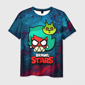 Мужская футболка 3D с принтом Злая Лола Brawl Stars в Санкт-Петербурге, 100% полиэфир | прямой крой, круглый вырез горловины, длина до линии бедер | brawl | brawl stars | brawlstars | lola | бравл | бравлстарс | лола | лоли | разрушитель
